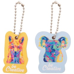 Přívěšek na klíče na zakázku CreaFob Wood