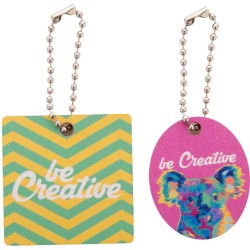 Přívěšek na klíče na zakázku CreaFob Wood