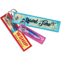 Plně barevně potištěný přívěsek na klíče.