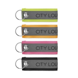 Reklamní reflexní přívěsek na klíče (k dispozici v 8 různých barvách).