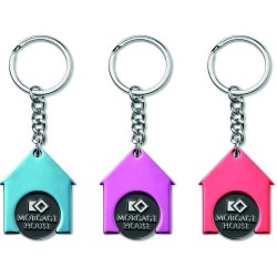 Přívěšek ve tvaru domečku se zakázkovým žetonem