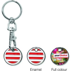 Nejoblíbenější klíčenka s měkkým zakázkovým smaltovaným žetonem na vozík.