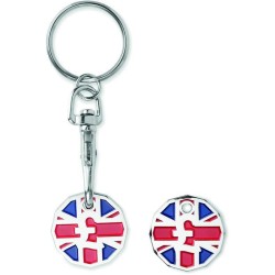 Nejoblíbenější klíčenka s měkkým zakázkovým smaltovaným žetonem na vozík.