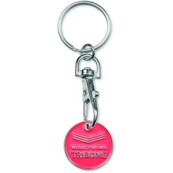 Nejoblíbenější klíčenka s měkkým zakázkovým smaltovaným žetonem na vozík.