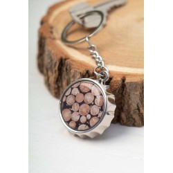 Přívěšek na klíče s otvírákem Bubly