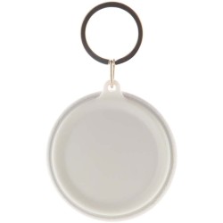 Rpet placka přívěšek na klíče KeyBadge RPET Maxi