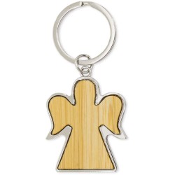 Bambusová klíčenka -  anděl