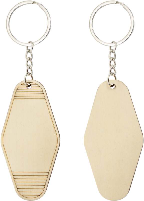 Dřevěná klíčenka - surfovací prkno