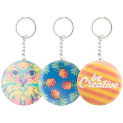 KeyBadge Bottle přívěšek na klíče s plackou