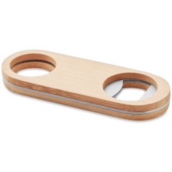 Valbamper Oválný otvírák z bambusu