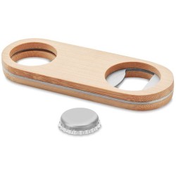 Valbamper Oválný otvírák z bambusu
