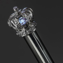 Kovové kuličkové pero s korunou