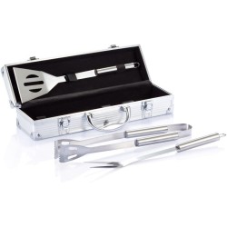 3dílná sada na grilování v hliníkovém kufříku