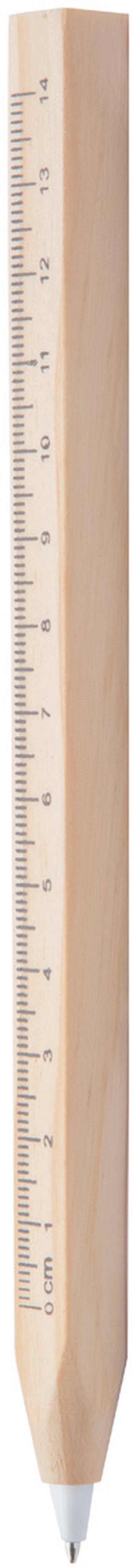 Burnham kuličkové pero s pravítkem