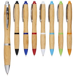 Kuličkové pero Nash z bambusu