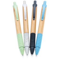 Pero z bambusu a pšeničné slámy