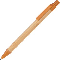 Kuličkové pero z bambusu