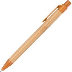 Kuličkové pero z bambusu