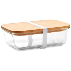 Tundra lunchbox Skleněný box na jídlo s víkem