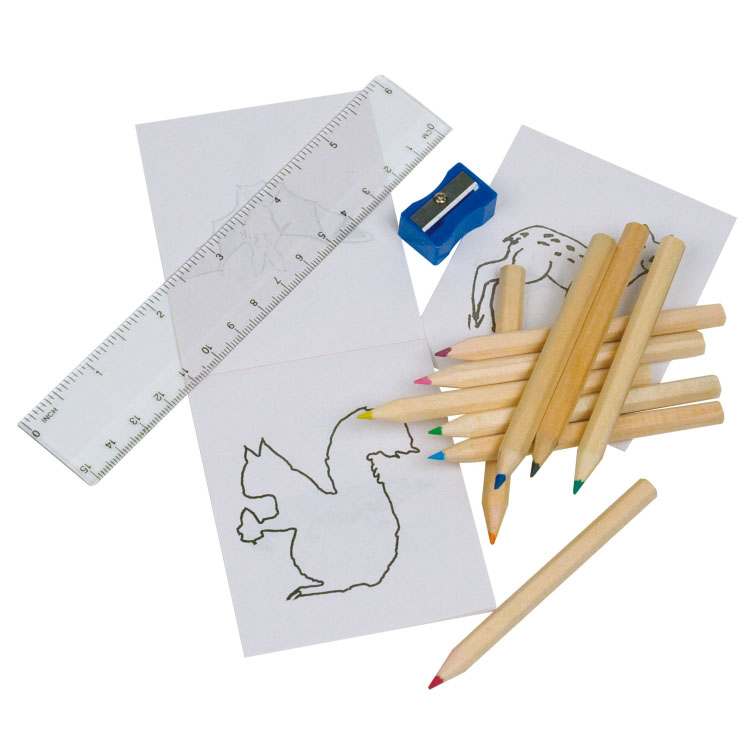 Pastelky s omalovánkami