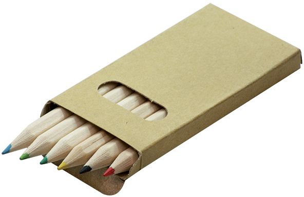 Barevné pastelky 6ks BARVA