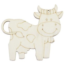 Dřevěná ozdoba - omalovánka