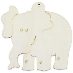 Dřevěná ozdoba - omalovánka