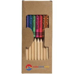 Sada barevných tužek a pastelek Lucky, 19 ks