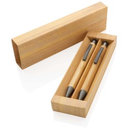 Moderní sada per v krabičce z FSC bambusu