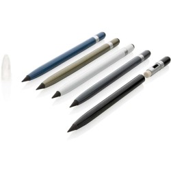 Nekonečná tužka z hliníku s gumou