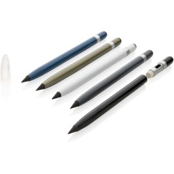 Nekonečná tužka z hliníku s gumou