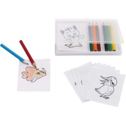 Vybarvovací sada CRAZY ANIMALS