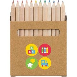 COLOURED. Sada 12 pastelek v krabičce