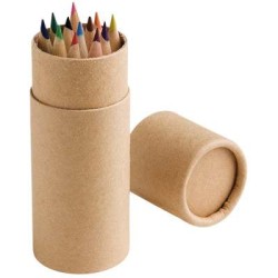 CYLINDER. Sada 12 pastelek v krabičce