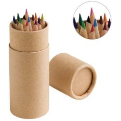 CYLINDER. Sada 12 pastelek v krabičce