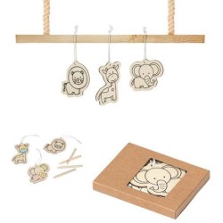 FAUNE. Omalovánka pro děti do dřeva