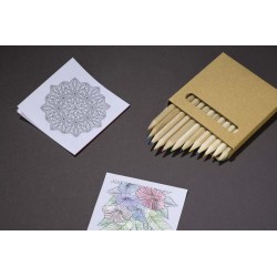 Pastelky s omalovánkou LOTI