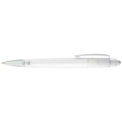 Transparentní bílé pero ALBANY