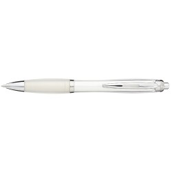 Barevné kuličkové pero Nash s barevným úchopem