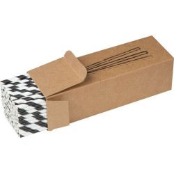 Velké balení papírových brček