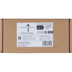 Skleněné brčko 20cm