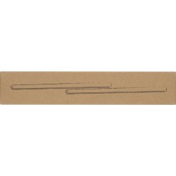 Sada skleněných brček