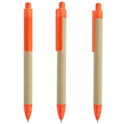 Kartonové kuličkové pero