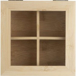 Dřevěná krabička na čaj