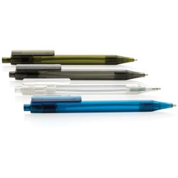 Průhledné pero X8 z GRS RPET