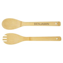 Bambusová salátová mísa a pomůcky Argulls