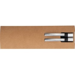 Hliníková psací sada s perem a tužkou