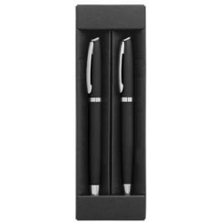 RE-LANDO-SET. Sada kuličkového pera se 100% recyklovaným hliníkovým tělem