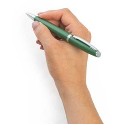 RE-LANDO-SET. Sada kuličkového pera se 100% recyklovaným hliníkovým tělem