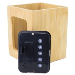 Stojan na tužky s meteo stanicí